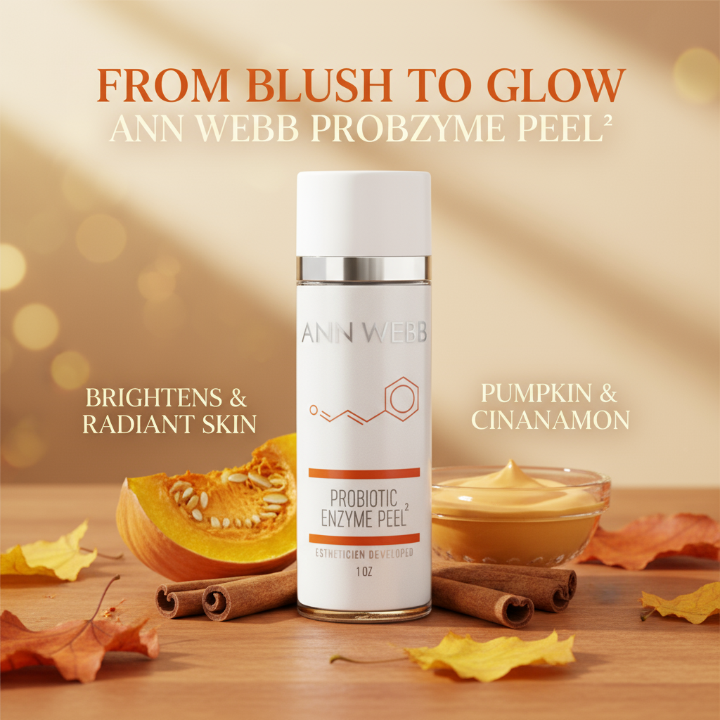 Instagram Ad for ANN WEBB Probiotic Enzyme Mask/Peel