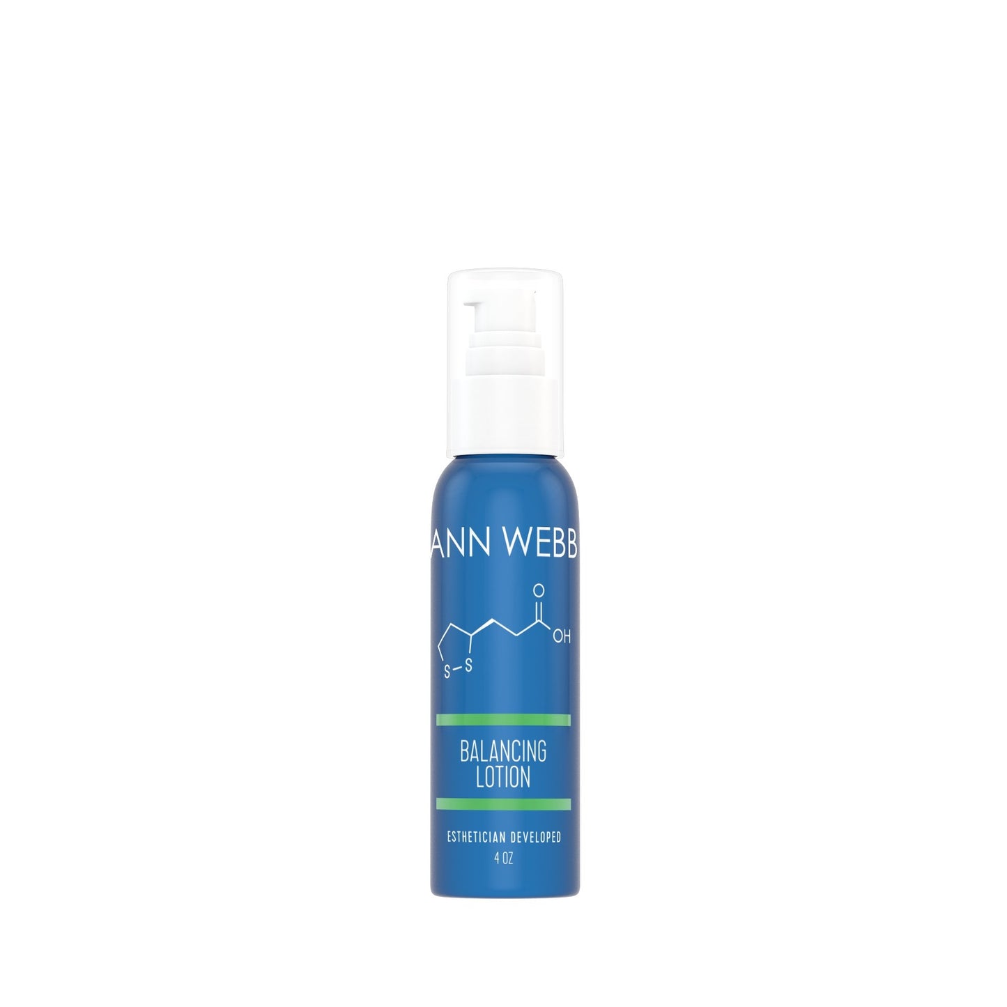 ANN WEBB Balancing Lotion is a light weight night time moisturizer with anti-aging peptides- Made in America