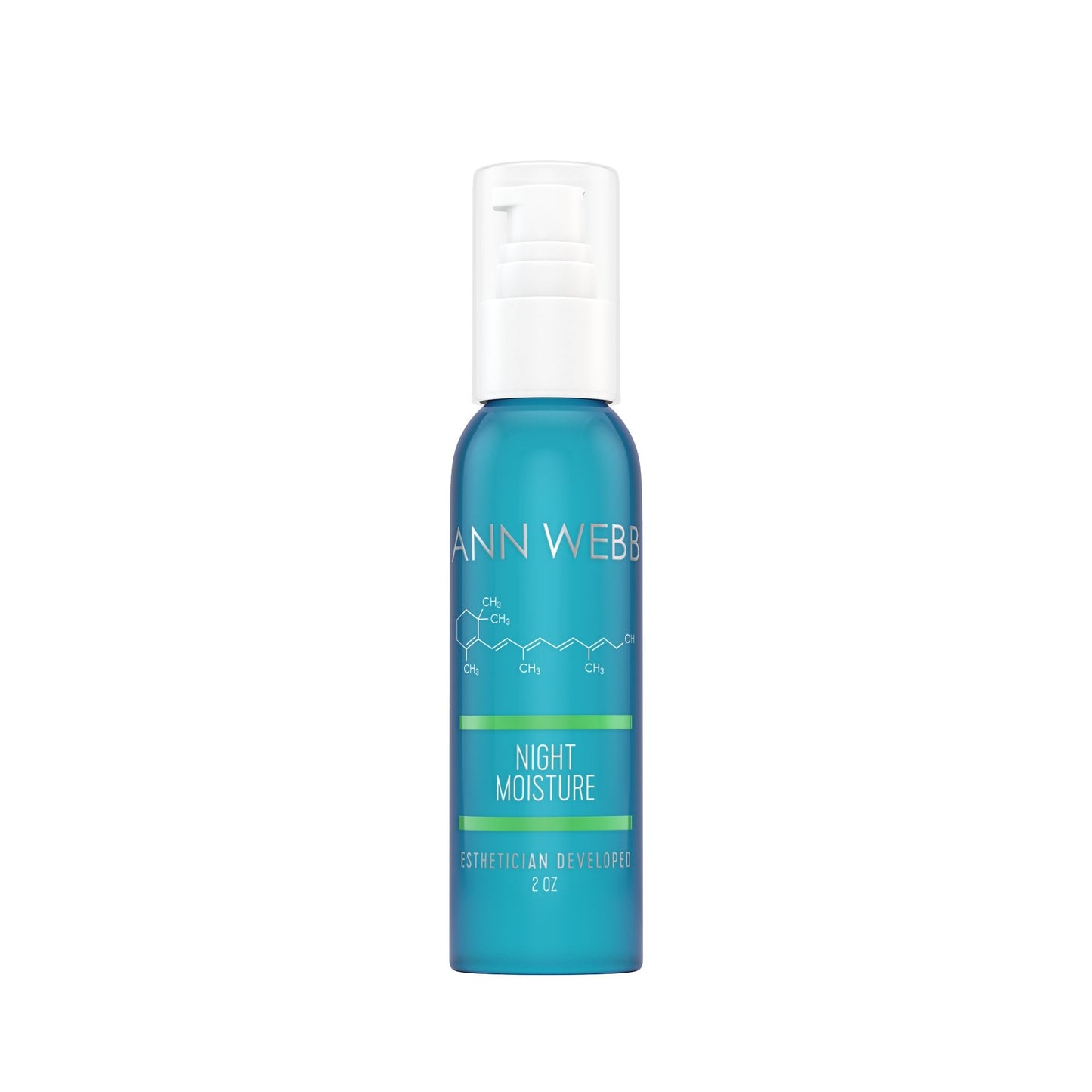 ANN WEBB Night Moisture: Night Anti-Aging, Thick Night Cream with effective form of retinol. Made in America