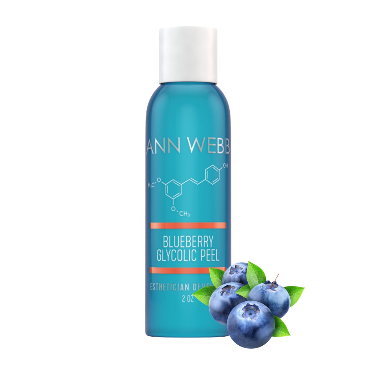 🫐ANN WEBB Skin Care Blueberry Glycolic Mask/Peel - Ann Webb Skin Care - Webb Skin