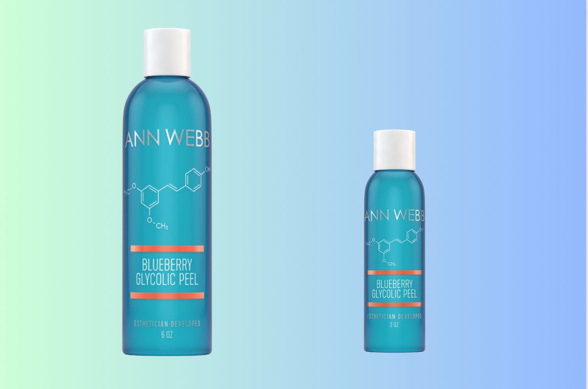🫐ANN WEBB Skin Care Blueberry Glycolic Mask/Peel - Ann Webb Skin Care - Webb Skin