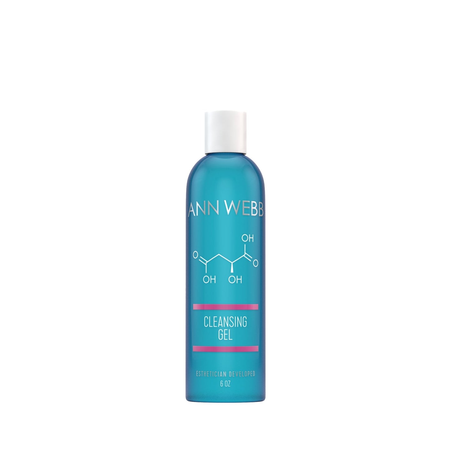ANN WEBB Skin face Products Cleansing Gel Non-greasy Foaming, Exfoliating Cleanser. Helps Oily/Blemished skin Made in AMERICA