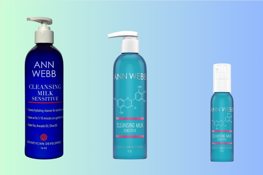 🥛 Ann Webb Skin Care – Sensitive Milk Cleanser