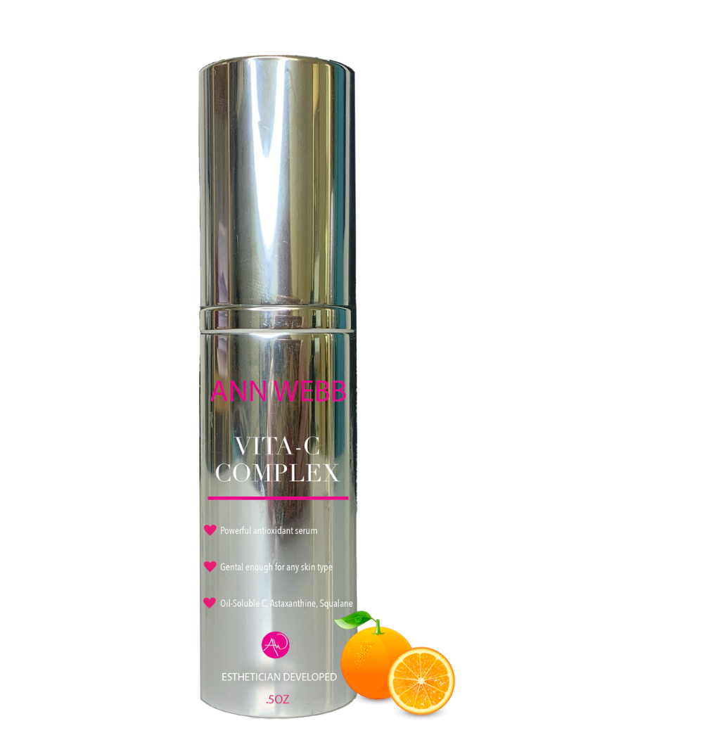  Vitamin C Serum 0.5oz with fresh citrus - natural antioxidant skincare Image