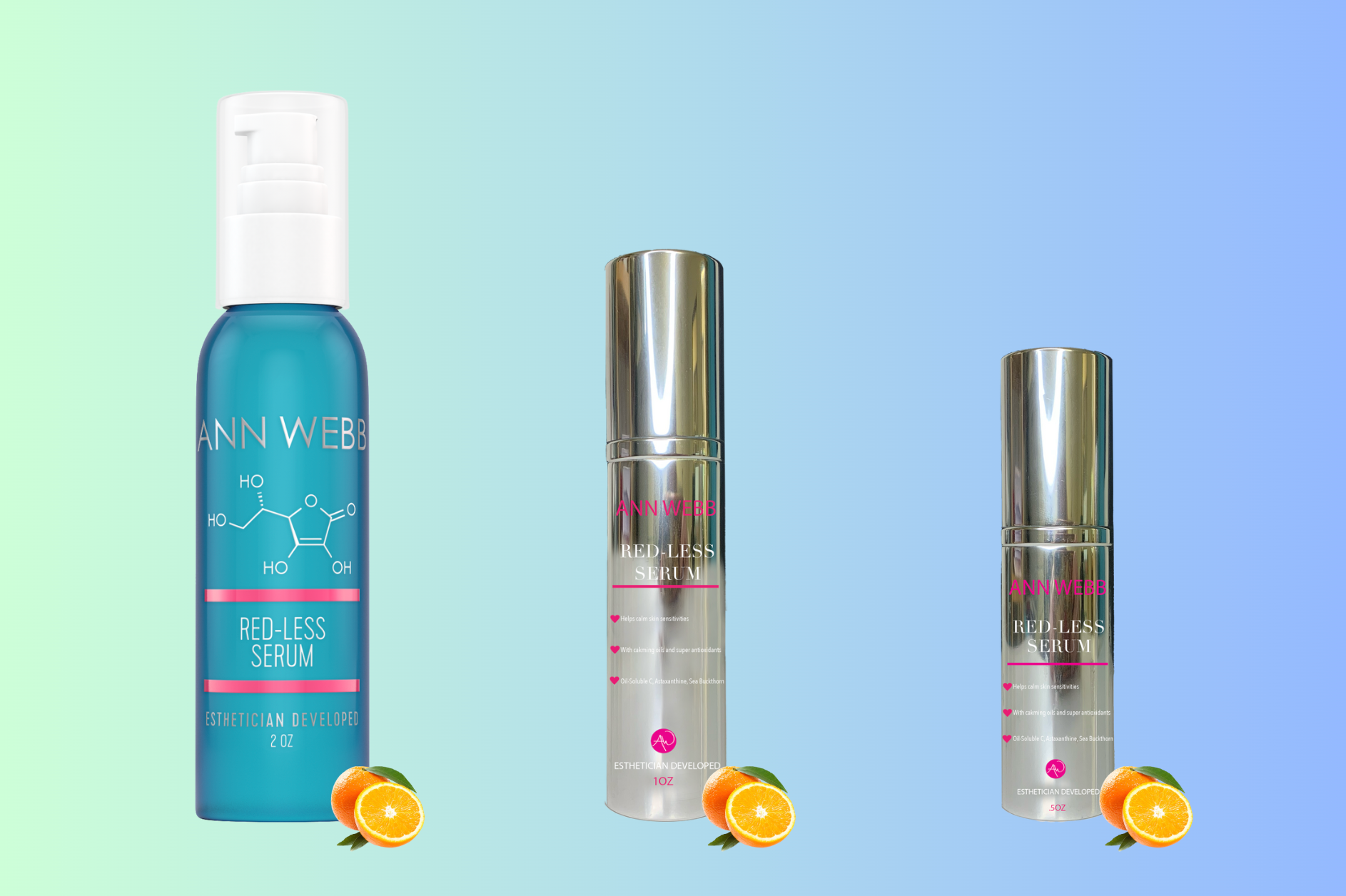 ANN WEBB Redless Relief Serum ingredients and benefits - calming serum for sensitive skin