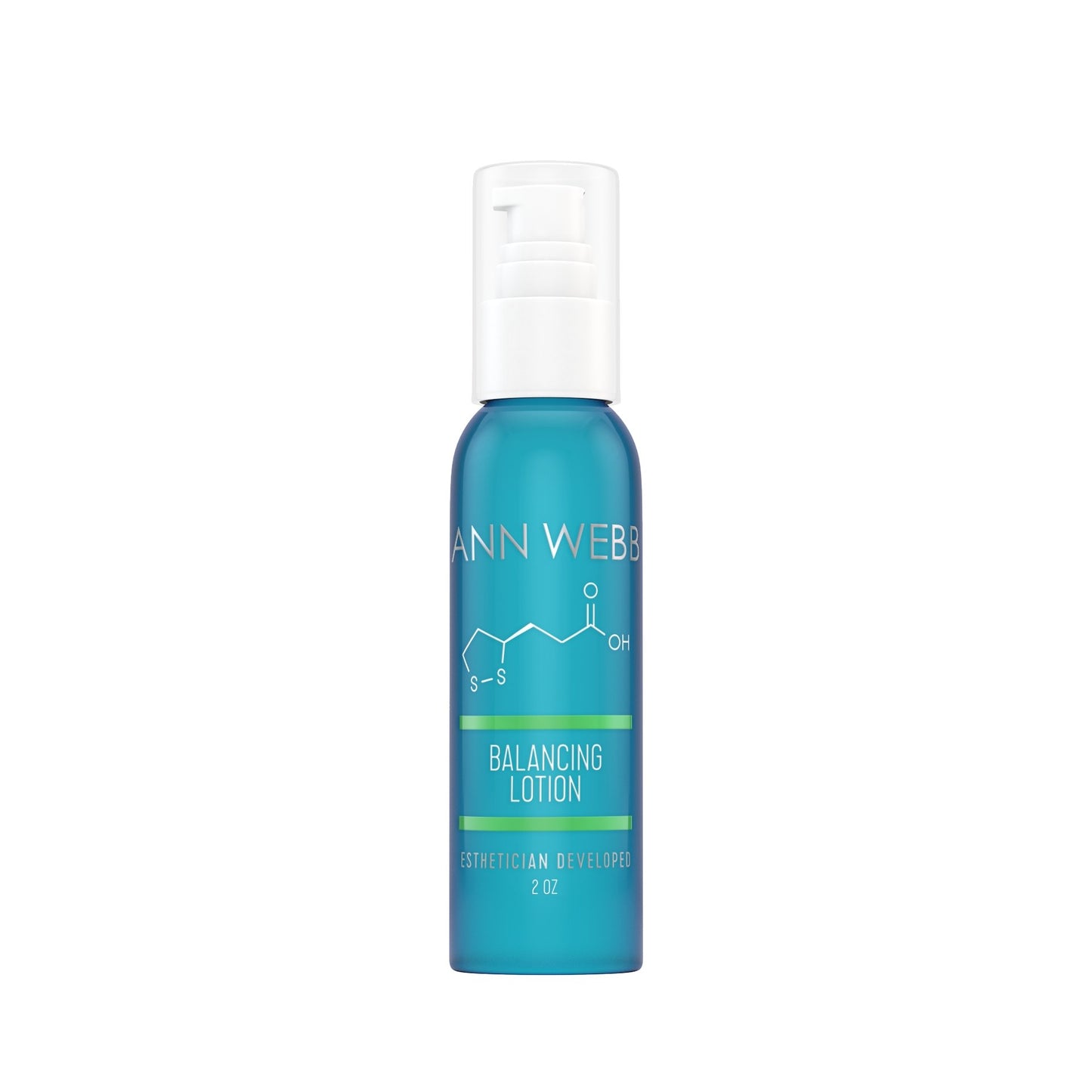 ANN WEBB Balancing Lotion is a light weight night time moisturizer with anti-aging peptides- Made in America