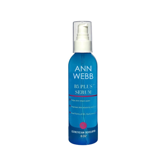 💧ANN WEBB Skin Care for Face B5 Serum - Webb Skin w/ Hyaluronic Acid visibly softens fine lines, moisturizes & plumps skin.