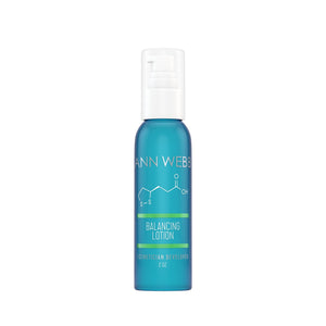 ANN WEBB Balancing Lotion is a light weight night time moisturizer with anti-aging peptides- Made in America