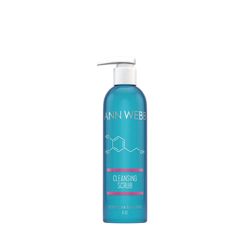 ANN WEBB Facial Cleansing Scrub - Super hydrating cleanser with a gentle exfoliator that won't damage your skin. Made in America 