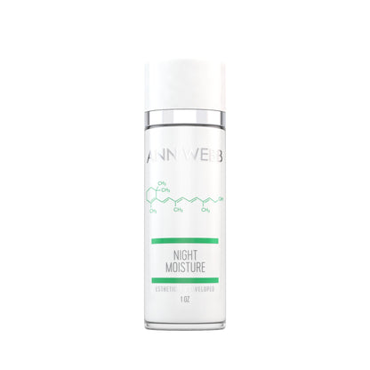 ANN WEBB Night Moisture: Night Anti-Aging, Thick Night Cream with effective form of retinol.  MAde in America