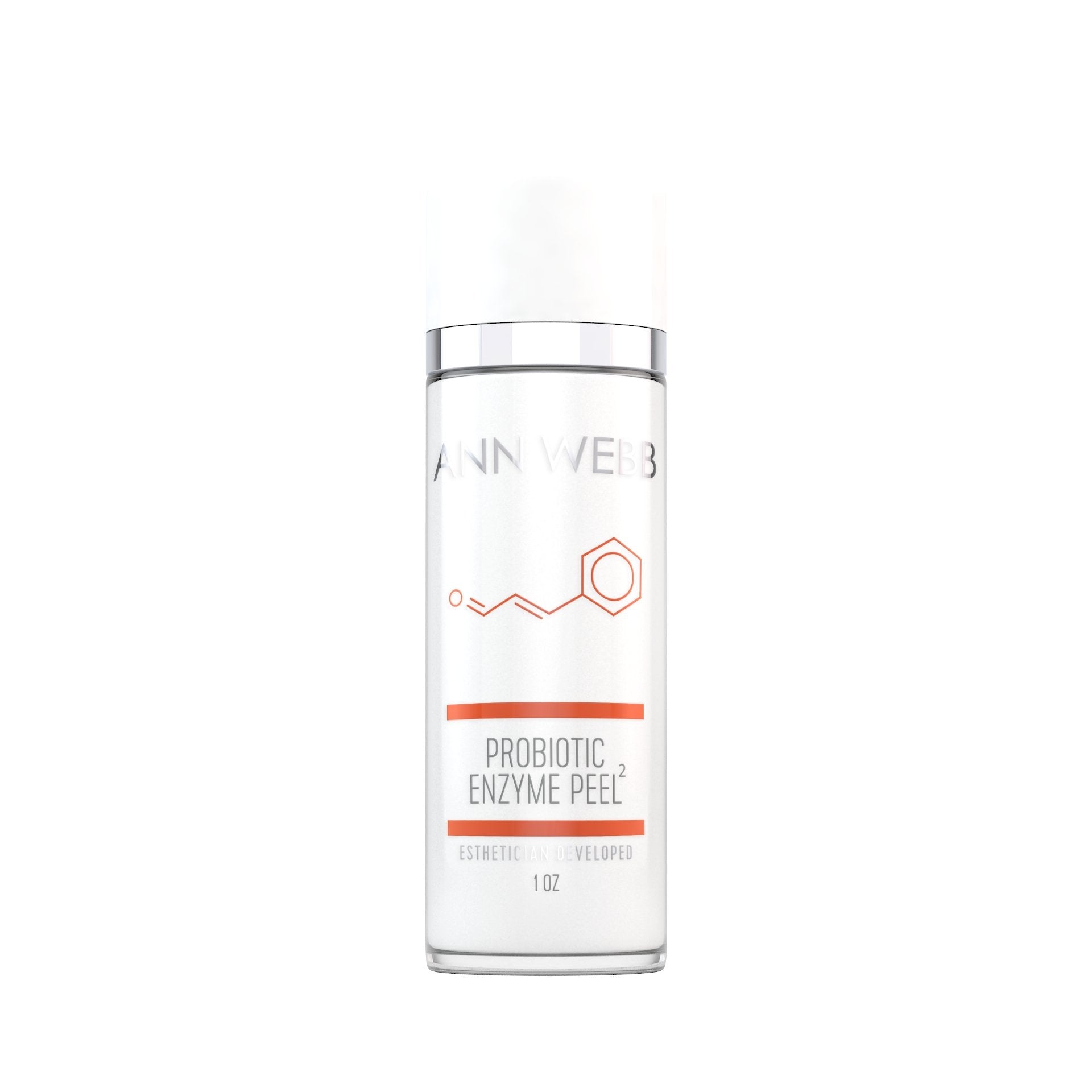 ANN WEBB Skin Products Probiotic Enzyme Mask/Peel Exfoliating, Enzyme Peel Brightens leaves skin glowing Made in America