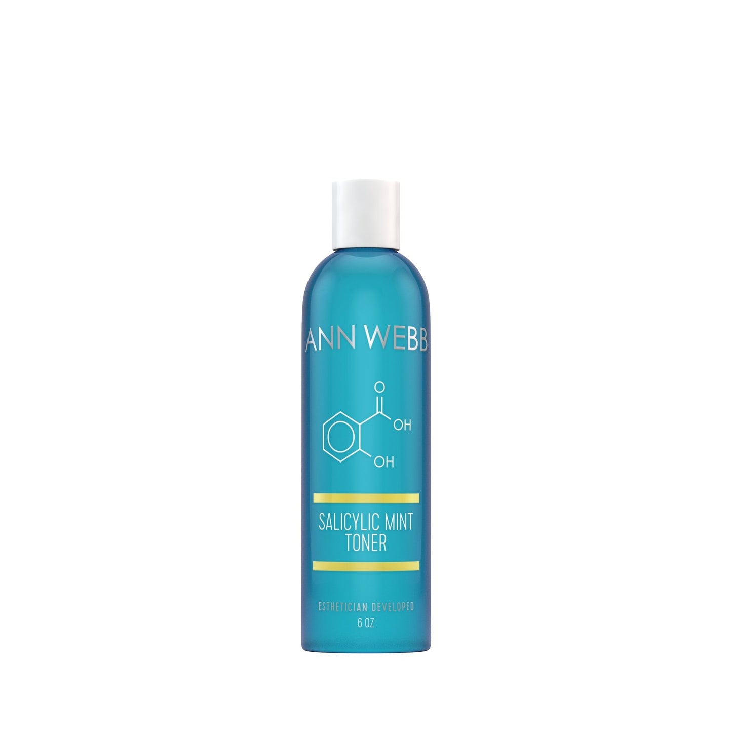 ANN WEBB Skin Products Salicylic Mint Toner: Removes dead skin, & minimize pores Powerful toner.  Made in America