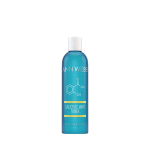 ANN WEBB Skin Products Salicylic Mint Toner: Removes dead skin, & minimize pores Powerful toner.  Made in America