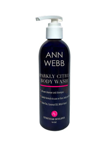 ANN WEBB Skin Care Sparkly Citrus Body Wash - Webb Skin