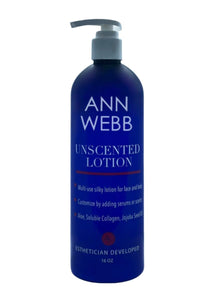 ANN WEBB Skin Care Unscented Lotion Face & Body - Ann Webb Skin Care - Webb Skin