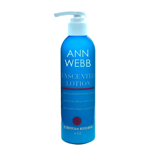 ANN WEBB Unscented Lotion Face & Body - Webb Skin