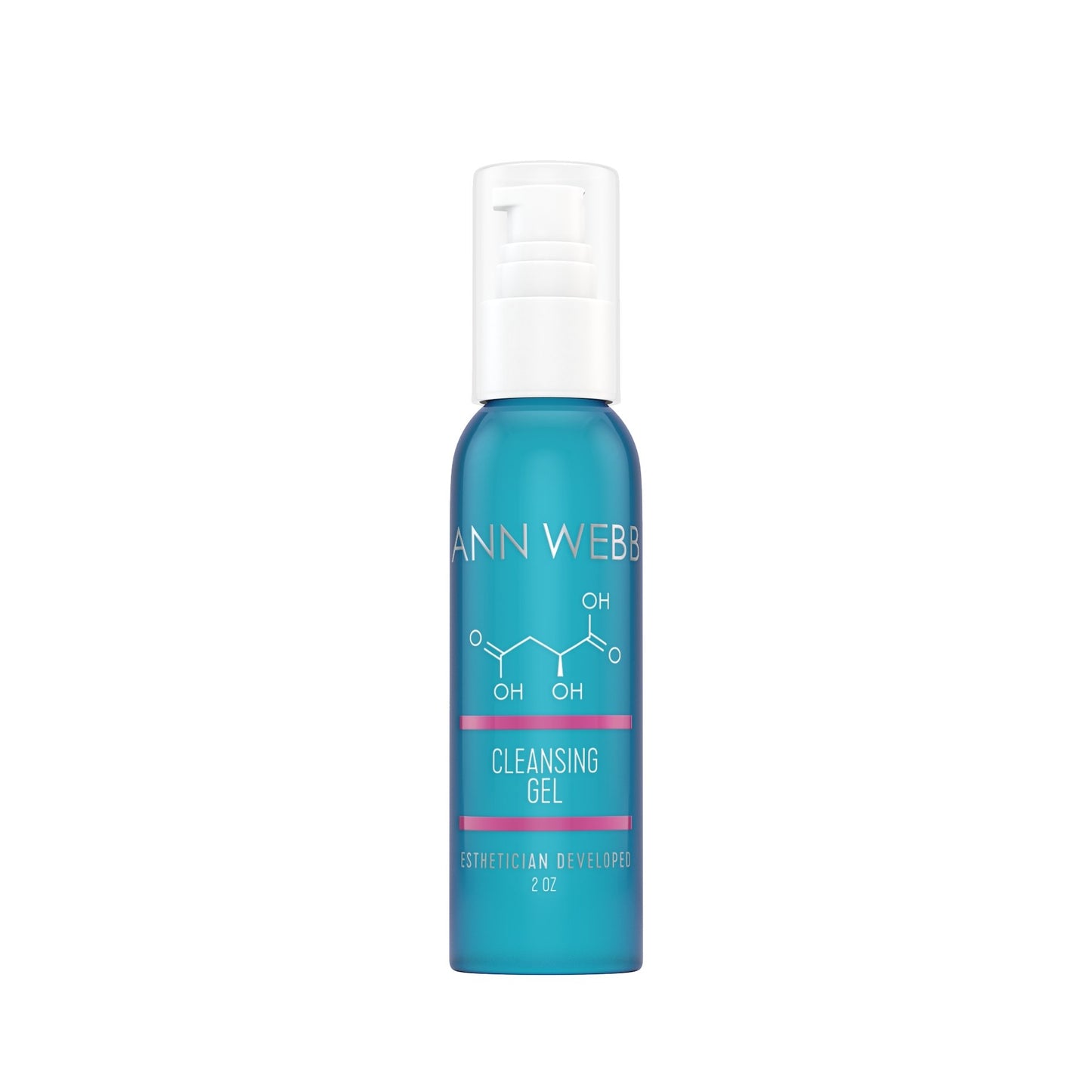 ANN WEBB Skin face Products Cleansing Gel Non-greasy Foaming, Exfoliating Cleanser. Helps Oily/Blemished skin Made in AMERICA