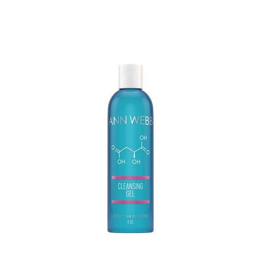 ANN WEBB Skin face Products Cleansing Gel Non-greasy Foaming, Exfoliating Cleanser. Helps Oily/Blemished skin Made in AMERICA