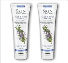 Load image into Gallery viewer, Skin by Ann Webb Unscented Face &amp; Body Lotion (2 8oz tubes) - Webb Skin
